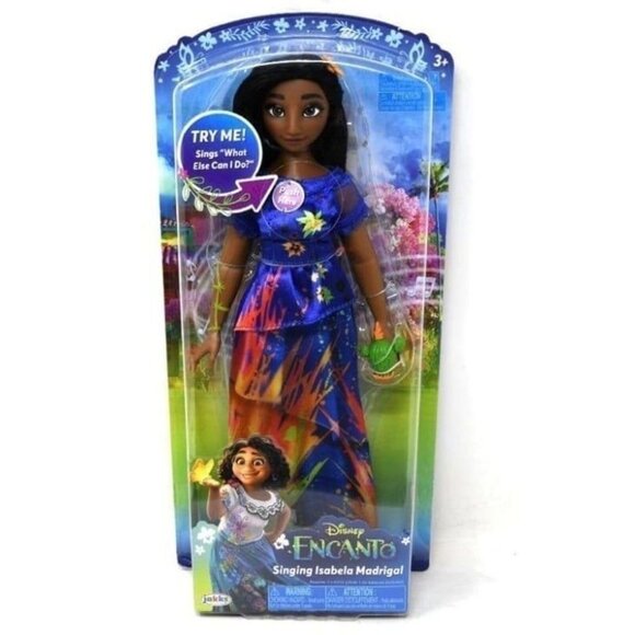 Disney's NIB Encanto Isabela 11” RARE Singing Feature Fashion Doll NEW - Picture 1 of 2